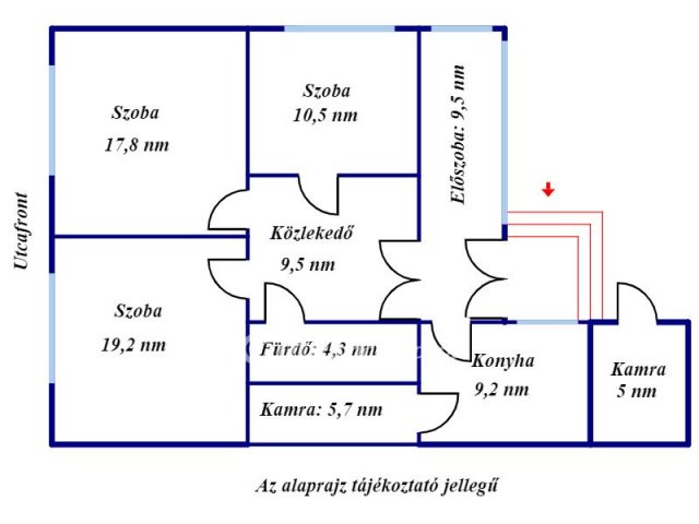 Eladó családi ház, Jászfényszarun 24.9 M Ft, 2+1 szobás