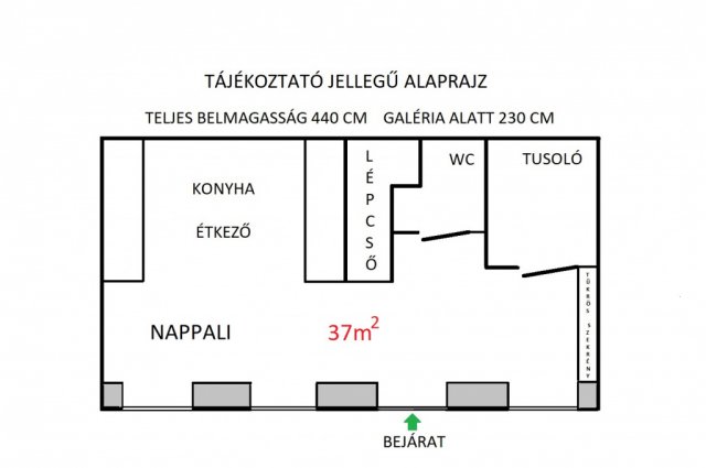 Eladó téglalakás, Budapesten, VIII. kerületben 51.25 M Ft