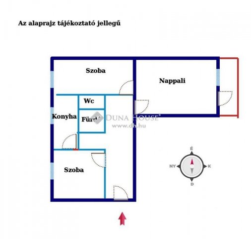 Eladó panellakás, Dunakeszin 41 M Ft, 2+1 szobás