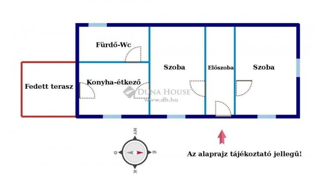 Eladó családi ház, Taksonyon 64.9 M Ft, 2 szobás