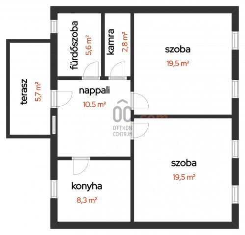 Eladó családi ház, Tiszavárkonyban 14.9 M Ft, 2 szobás