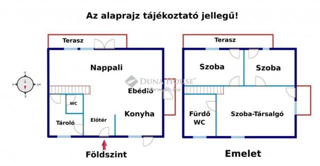 Eladó ikerház, Ürömön 170 M Ft, 4 szobás