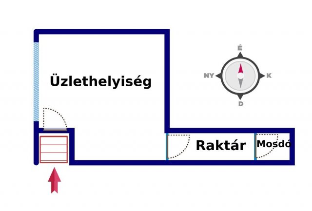 Eladó üzlethelyiség, Nyíregyházán 32.02 M Ft