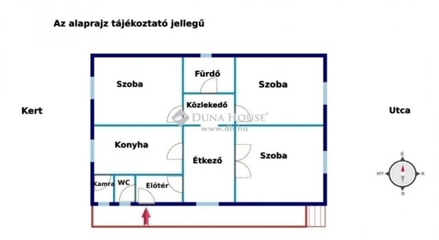 Eladó családi ház, Budapesten, IV. kerületben 92 M Ft, 3 szobás