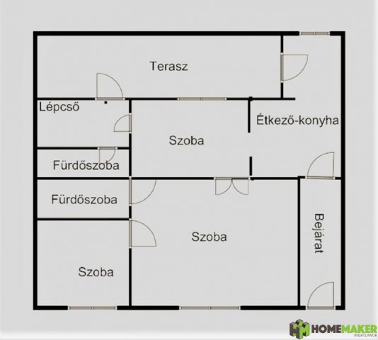 Eladó családi ház, Szegeden, Rom utcában 82 M Ft, 4 szobás