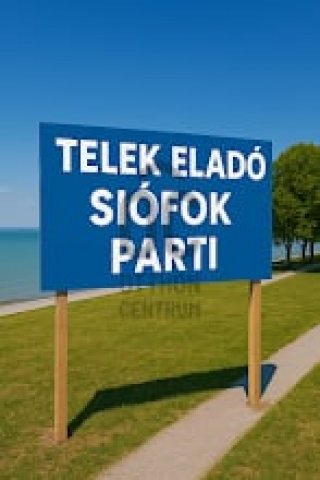 Eladó telek, Siófokon 1300 M Ft / költözzbe.hu