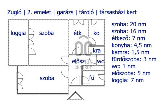 Eladó téglalakás, Budapesten, XIV. kerületben 86.9 M Ft