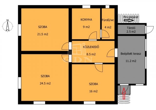 Eladó családi ház, Alsózsolcán 13.99 M Ft, 3 szobás