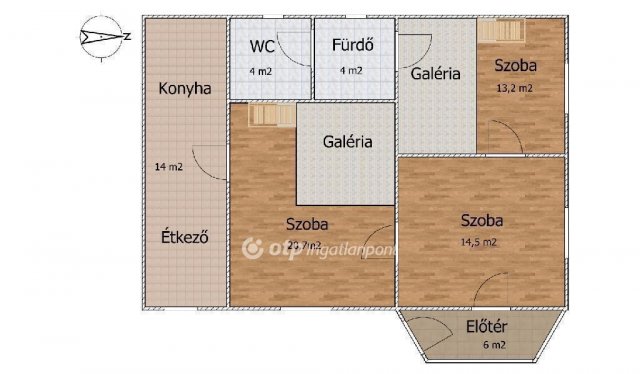 Eladó családi ház, Ráckevén 65 M Ft, 3 szobás