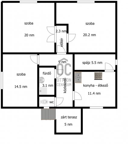 Eladó családi ház, Kisvárdán 34.9 M Ft, 3 szobás