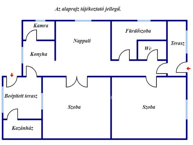 Eladó családi ház, Törökszentmiklóson 38 M Ft, 3 szobás