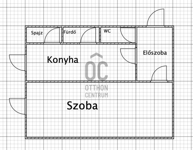 Eladó téglalakás, Kazincbarcikán 9.5 M Ft, 1 szobás