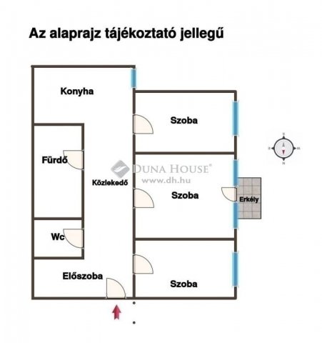Eladó panellakás, Budapesten, XX. kerületben 68.8 M Ft, 3 szobás