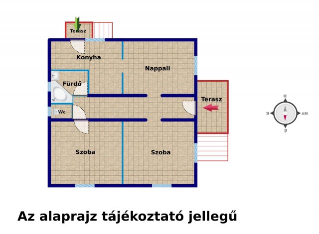 Eladó családi ház, Újiregen 39.9 M Ft, 3 szobás