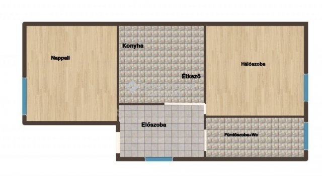 Eladó téglalakás, Budapesten, XX. kerületben 54.9 M Ft, 2 szobás