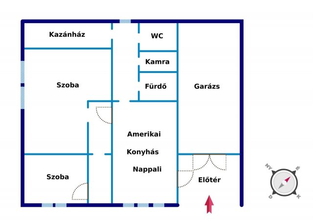 Eladó családi ház, Gyálon 35 M Ft, 3 szobás