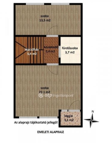 Eladó téglalakás, Balatonfüreden 79.8 M Ft, 3 szobás