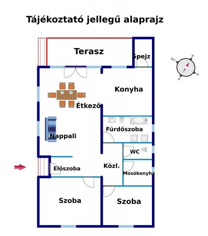 Eladó családi ház, Kunszentmiklóson 84.9 M Ft, 3 szobás