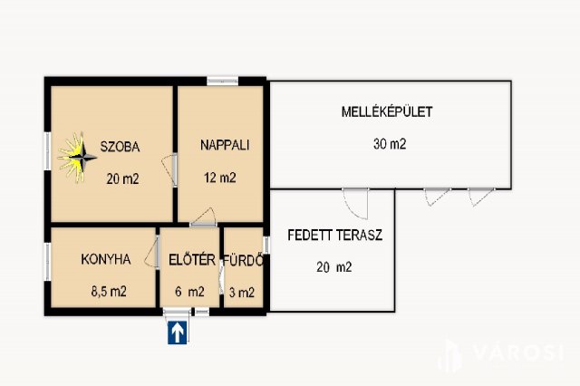 Eladó családi ház, Orosházán 14.9 M Ft, 2 szobás