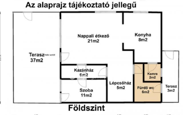 Eladó családi ház, Kisvárdán 53 M Ft, 4 szobás