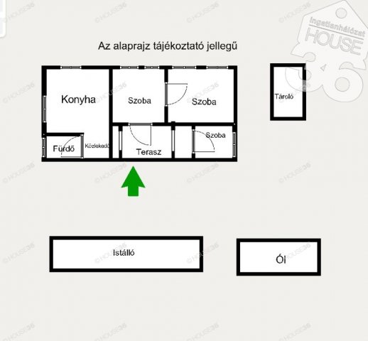 Eladó mezogazdasagi ingatlan, Szentkirályon 31.9 M Ft, 3 szobás