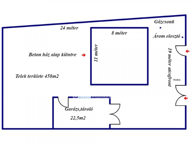 Eladó telek, Hajdúszoboszlón 20.9 M Ft / költözzbe.hu