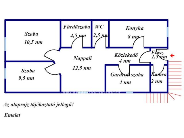 Eladó családi ház, Gyulán 68.5 M Ft, 3+4 szobás