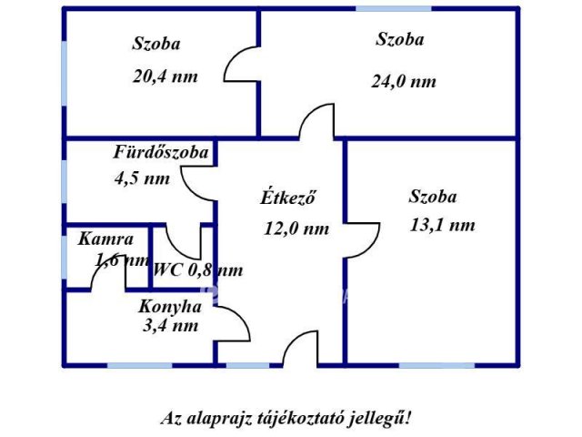 Eladó családi ház, Füzesgyarmaton 10.2 M Ft, 3 szobás