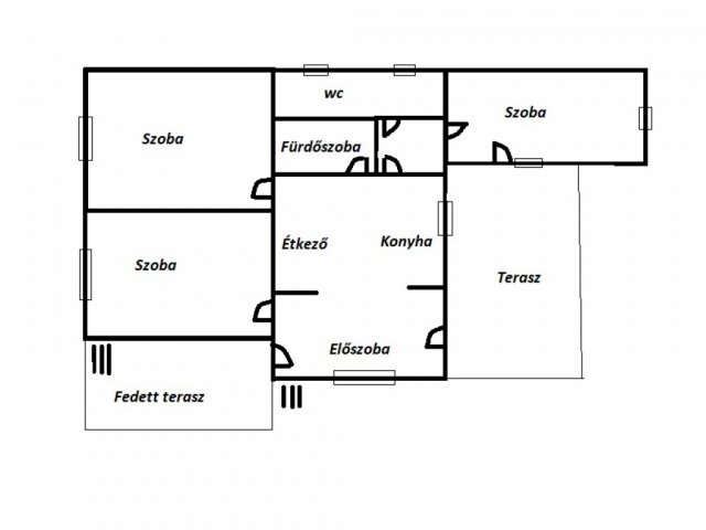 Eladó családi ház, Szécsényen 34.9 M Ft, 3 szobás