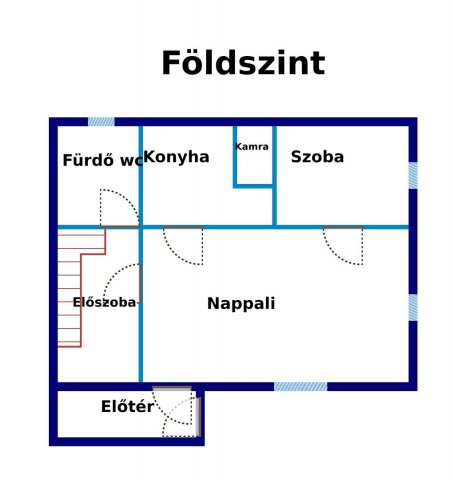 Eladó ikerház, Csobánkán 59.99 M Ft, 2+3 szobás