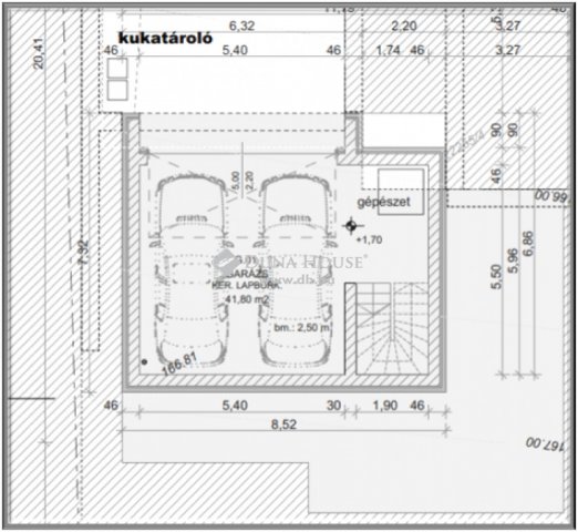 Eladó családi ház, III. kerületben, Cserszömörce utcában