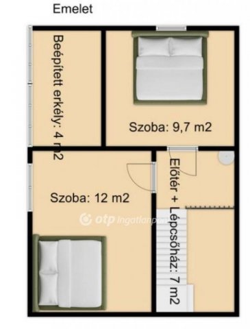 Eladó családi ház, Szigetszentmiklóson 59.99 M Ft, 4 szobás