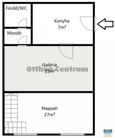 Eladó téglalakás, Budapesten, I. kerületben 51.9 M Ft, 1 szobás