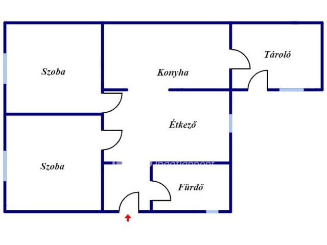 Eladó családi ház, Taktaharkányon 12.9 M Ft, 3 szobás