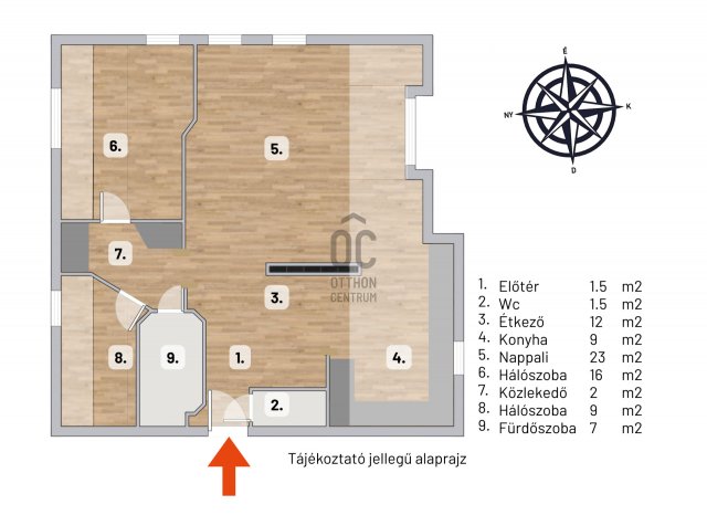 Eladó téglalakás, Budapesten, I. kerületben 130 M Ft, 3 szobás