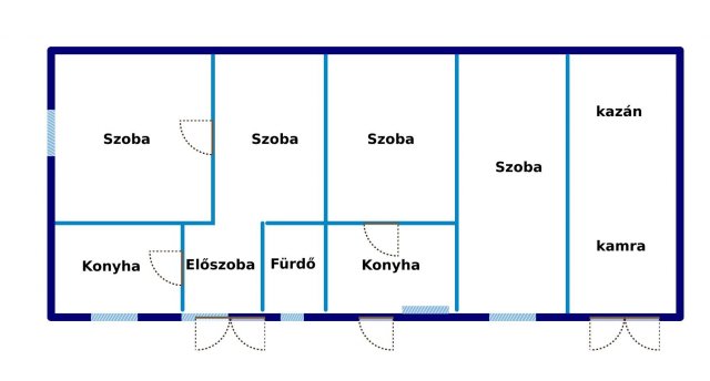 Eladó családi ház, Tiszaalpáron 24.6 M Ft, 3+1 szobás