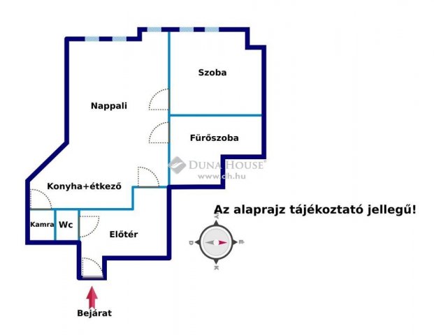 Eladó téglalakás, Zalaegerszegen 43 M Ft, 2 szobás