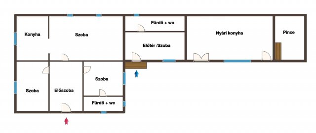 Eladó családi ház, Sármelléken 65 M Ft, 3 szobás