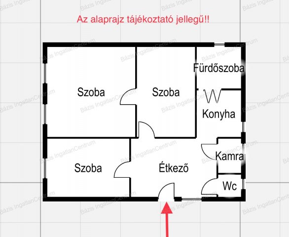 Eladó családi ház, Bácsalmáson 17.9 M Ft, 3 szobás