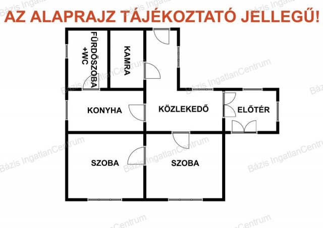 Eladó családi ház, Mélykúton 6.5 M Ft, 2 szobás