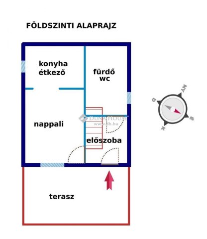 Eladó családi ház, Bicsérden 29.9 M Ft, 2 szobás