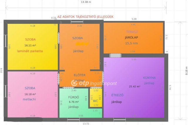 Eladó családi ház, Szügyön 55 M Ft, 3 szobás