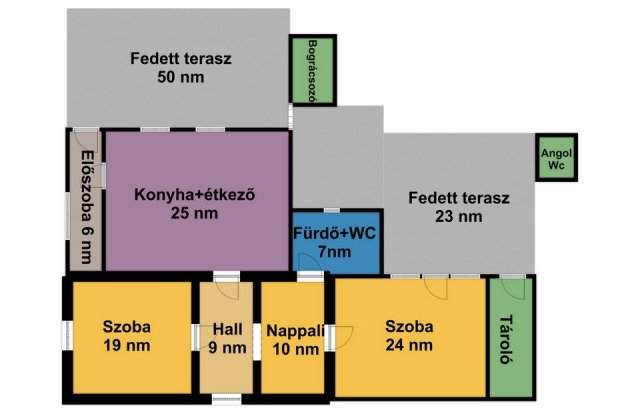 Eladó családi ház, Jászladányon 6.9 M Ft, 2 szobás