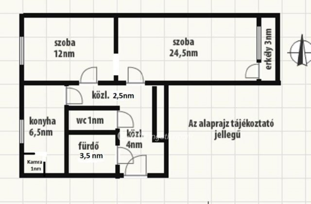 Eladó téglalakás, Szarvason 20.9 M Ft, 2 szobás