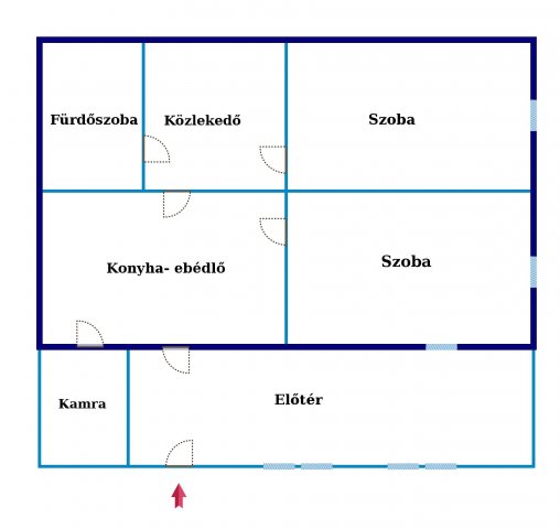 Eladó családi ház, Szigetszentmártonban 29.99 M Ft, 2 szobás