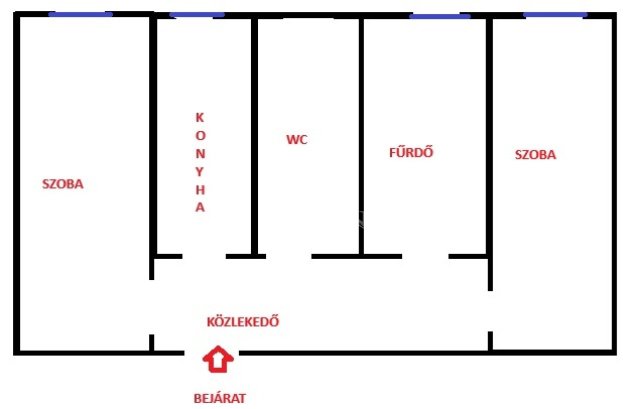 Eladó téglalakás, Budapesten, XX. kerületben 53 M Ft, 2 szobás