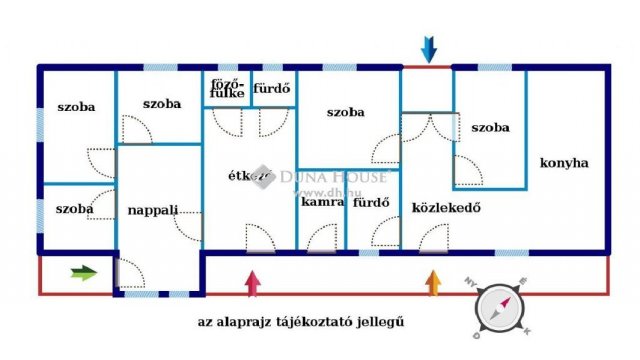 Eladó családi ház, Dunapatajon 15 M Ft, 5 szobás