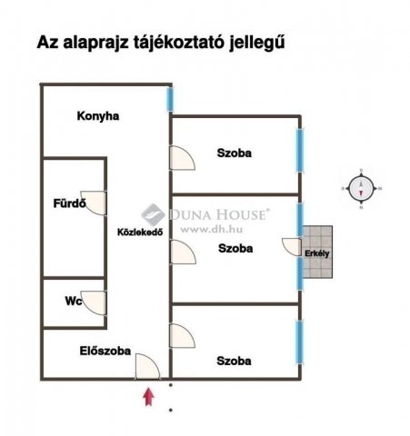 Eladó panellakás, Budapesten, XX. kerületben 68.8 M Ft, 3 szobás