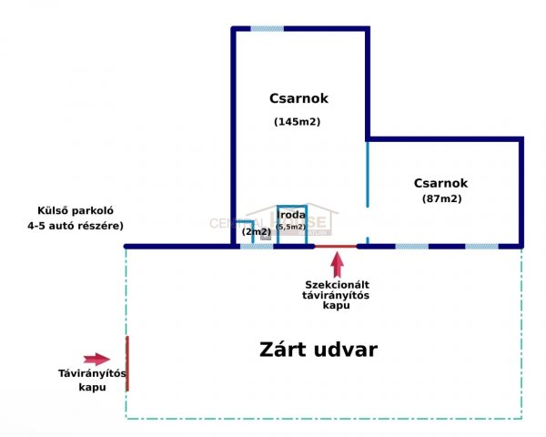 Kiadó ipari ingatlan, Sopronban 590 E Ft / hó