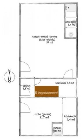 Eladó családi ház, Egerben 53 M Ft, 2+2 szobás